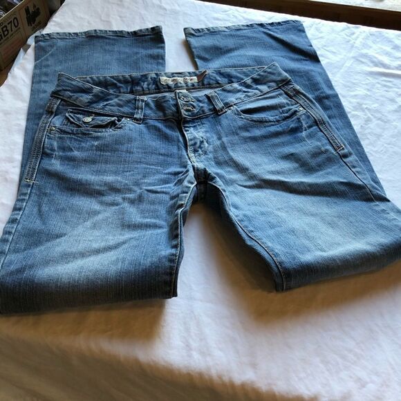 Aeropostale Faded Jeans Blue 5/6 Reg - Picture 1 of 11